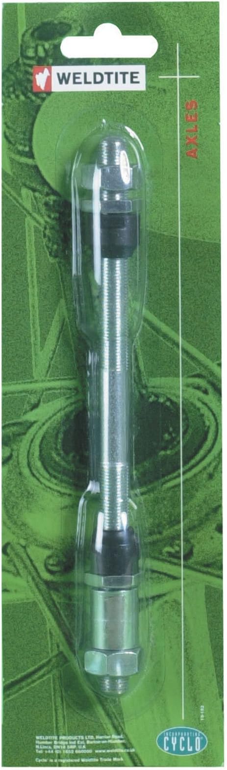 Weldtite Rear Cromo MTB Axle (M10x175mm)