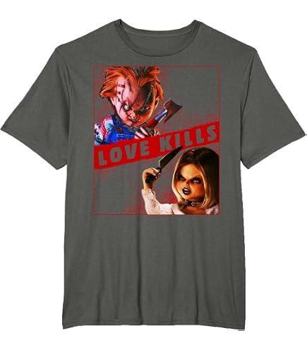 Amazon.com: Bride of Chucky Tiffany Hand on Hip T-Shirt T-Shirt