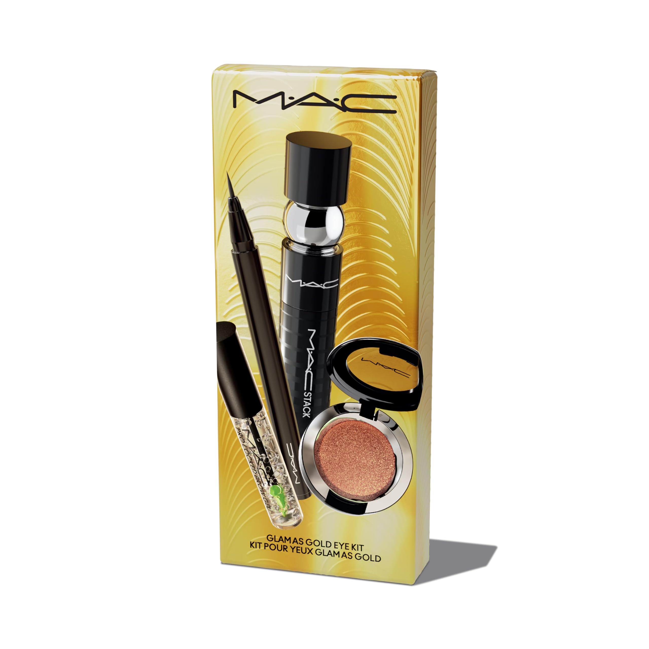 MAC Glam As Gold Eye Kit, 4 Piece Set