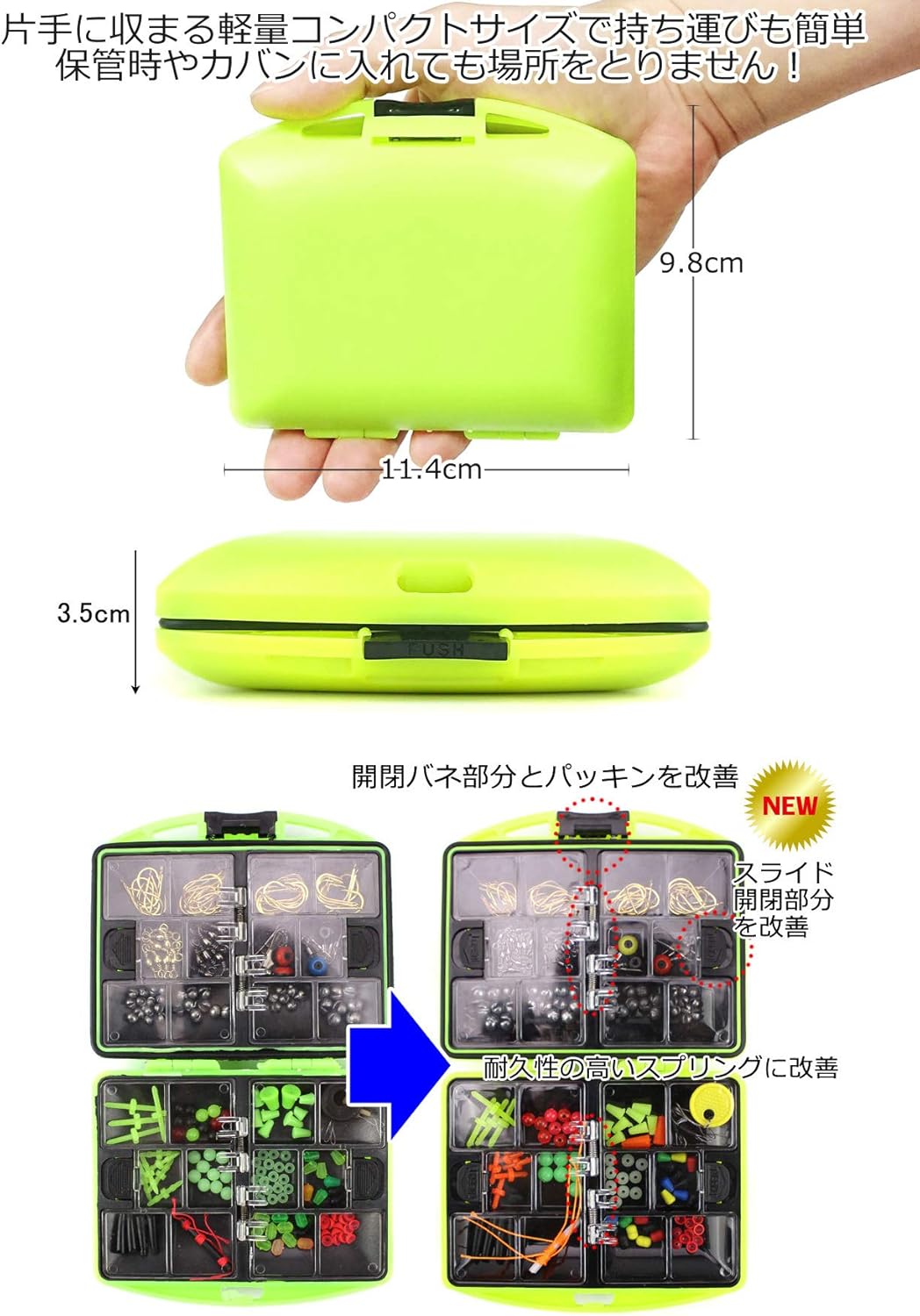 Amazon Daisybee 釣り用 仕掛け 一式 セット 収納 ケース付 釣り針 オモリ ウキ ゴム サルカン Daisybee 仕掛け Amazon Daisybee 釣り用 仕掛け 一式 セット 収納 ケース付 釣り針 オモリ ウキ ゴム サルカン Daisybee 仕掛け