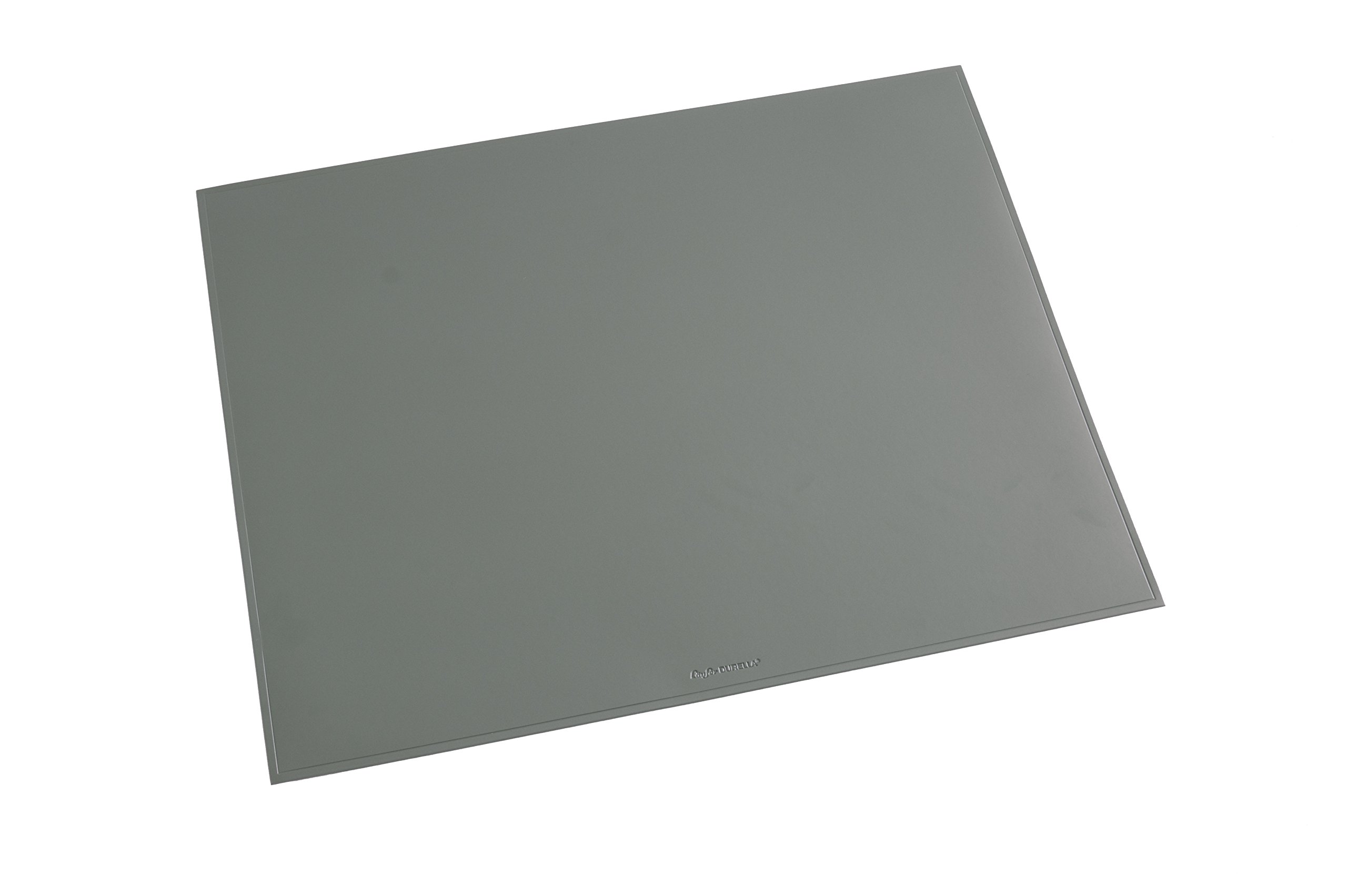 Läufer Durella 40533 Desk Pad 40 x 53 cm Grey Non-Slip Desk Mat for Comfort Writing Wipe-Clean