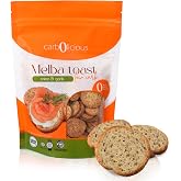 Low Carb Melba Toast (ONION &amp; GARLIC) 4 oz.