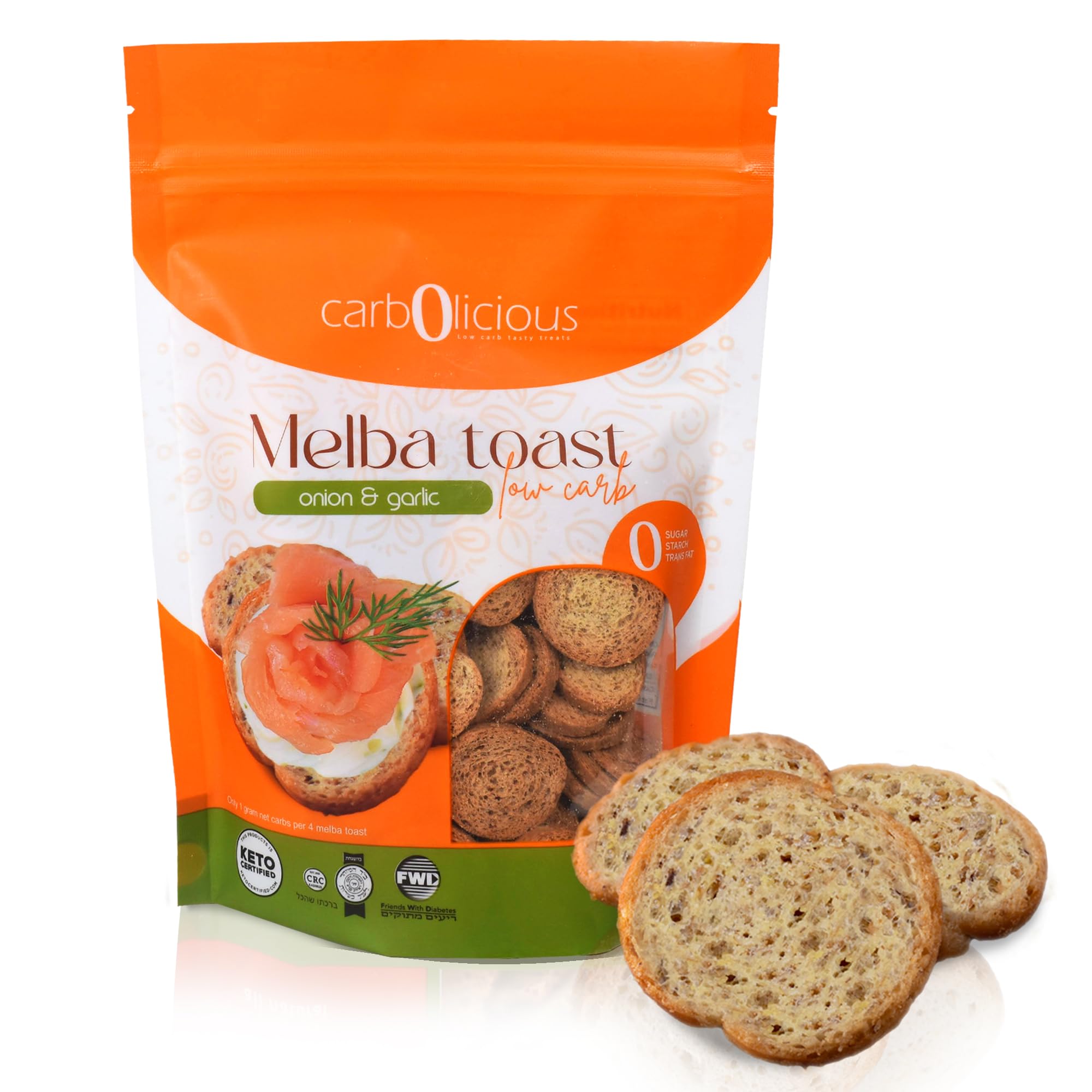 Low Carb Melba Toast (ONION & GARLIC) 4