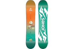JONES - Youth Prodigy, Snowboards Directional All Mountain, Ideal for Freestyle, Freeride, pow, Corn or chop