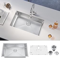 ATTOP 32 Inch Undermount Single Bowl