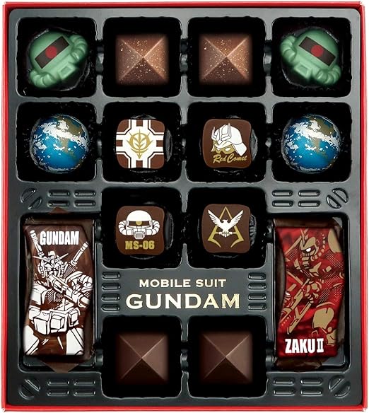 Amazon ハート 一年戦争チョコギフトl チョコ14個 ハート チョコレート菓子 通販