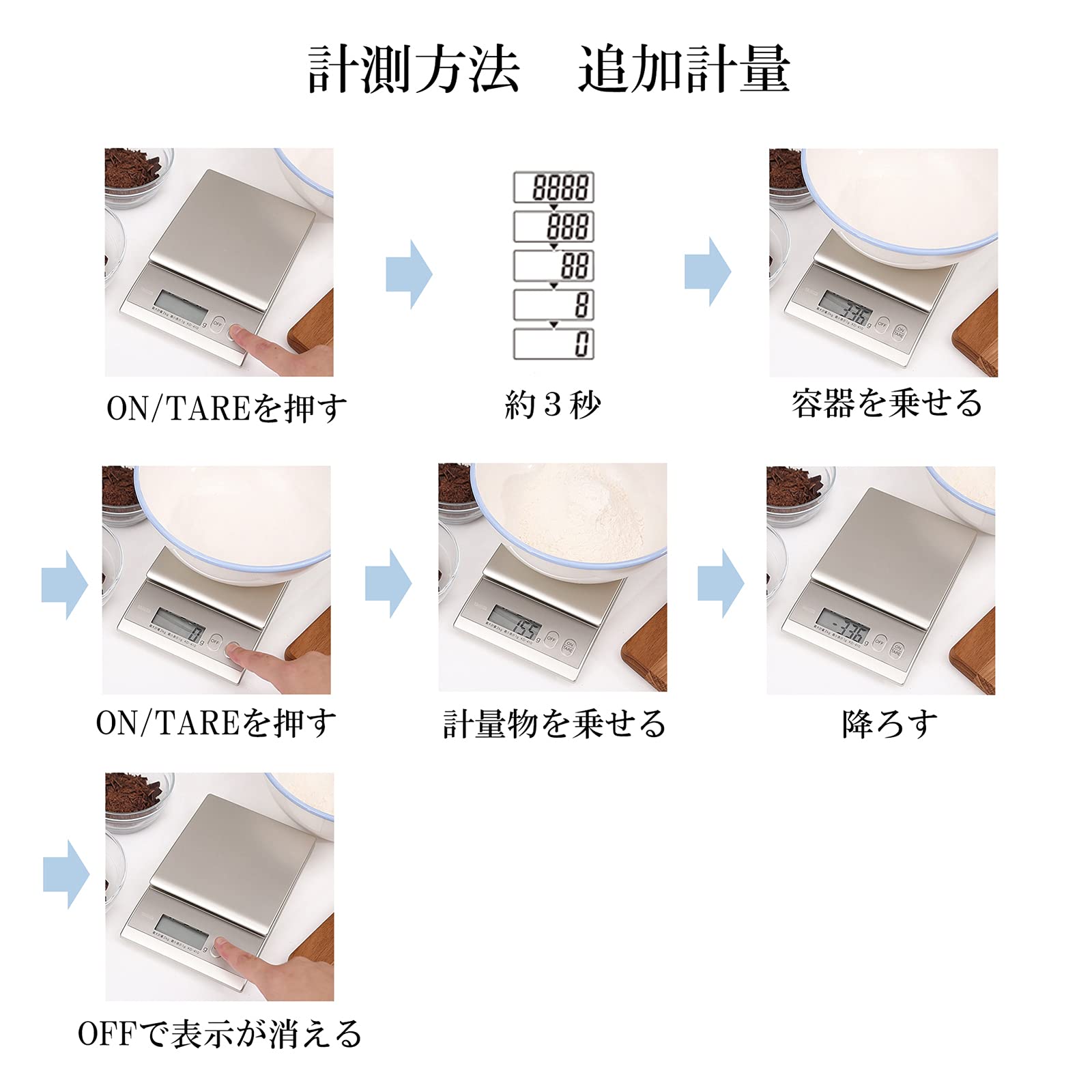 Tanita KD-410-GD Cooking Scale, Kitchen Scale, Digital Cooking, 4.4 lbs (2 kg), 0.4 oz (1 g) Unit, Gold