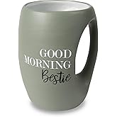 Pavilion - Good Morning Bestie - Green Huggable Hand Warming 16 oz Mug