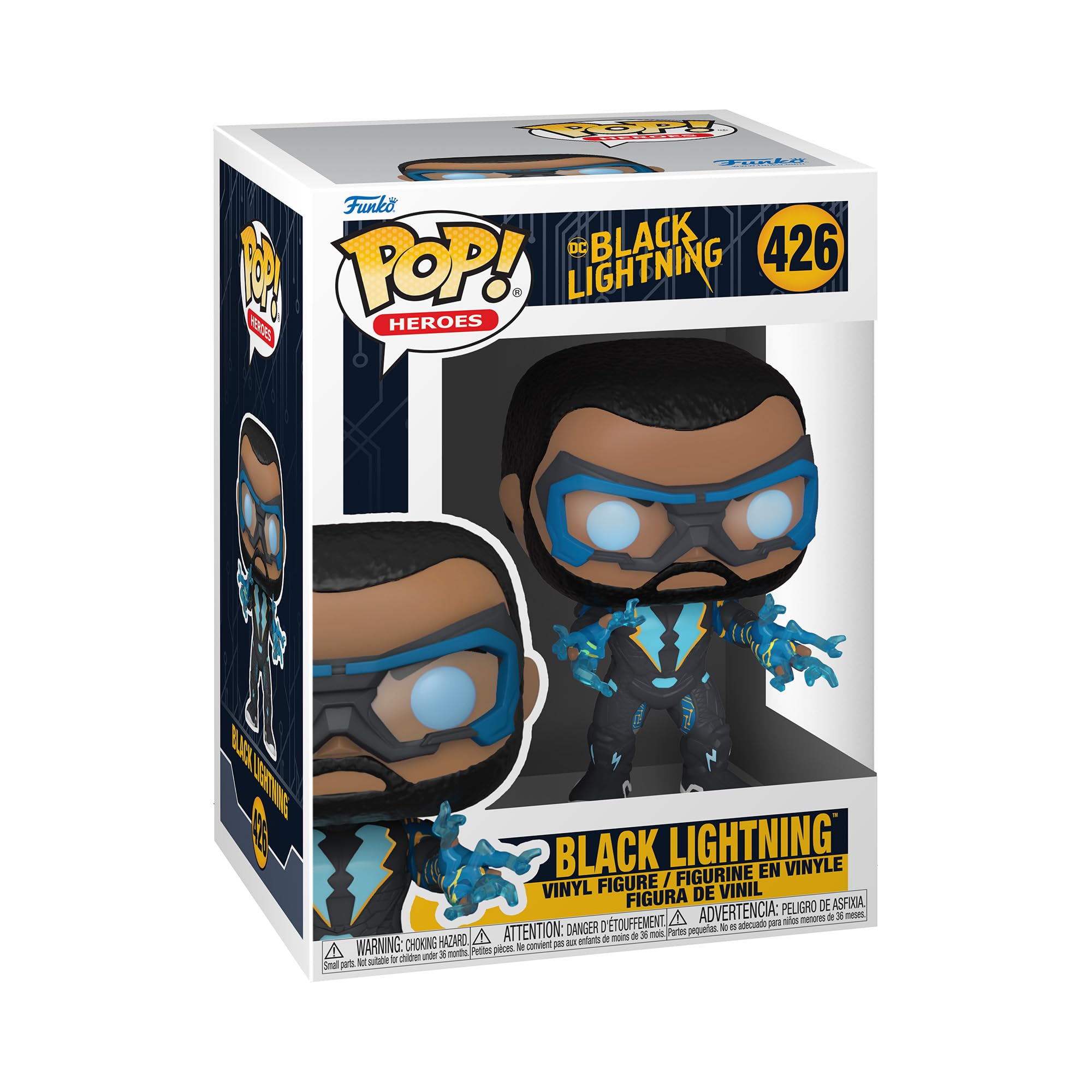 Funko POP! Heroes: Black Lightning - Collectable Vinyl Figure - Gift Idea - Official Merchandise - Toys for Kids & Adults - TV Fans - Model Figure for Collectors and Display