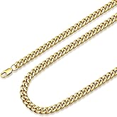 Jstyle Cuban Link Chain for Men Women 316L Stainless Steel Chain Necklace 3.5mm Non Tarnish Necklaces Black Silver Gold Tone Chains 16/18/20/22/24/26/28/30 Inch