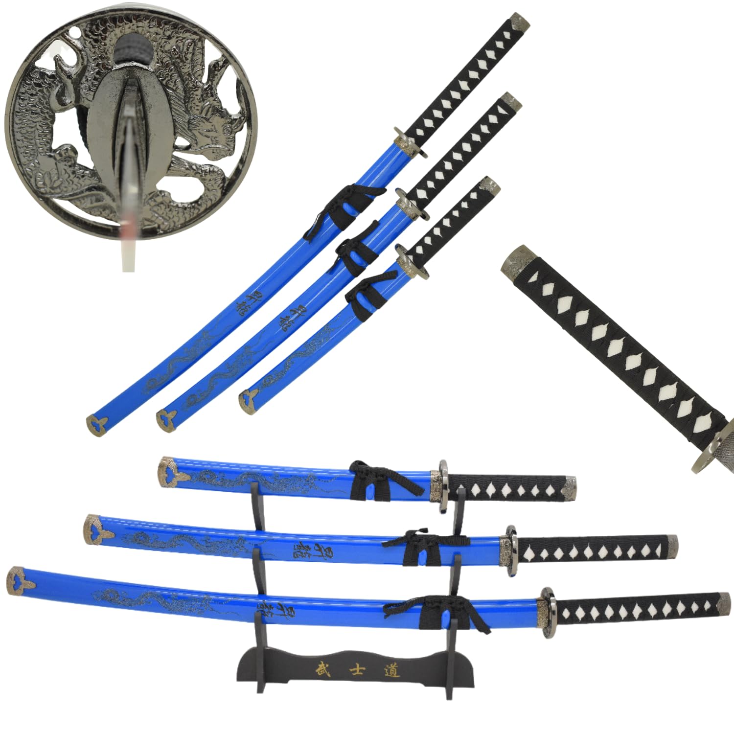 Snake Eye Tactical Two Tone Dragon Design 3 Piece