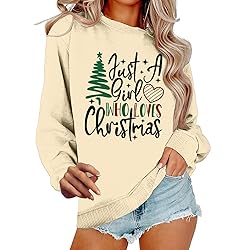 fatsix Womens Womens Oversized Ugly Christmas