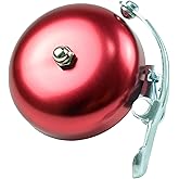 Yunshan Classic Bell, Loud Crisp Clear Sound Bicycle Accessories for Adults Youths, Stylish Horn for Road and Mountain Bikes