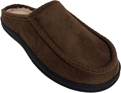 mens mule slippers size 9