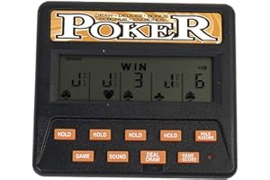 John N. Hansen Classic 5-in-1 Poker Electronic Games