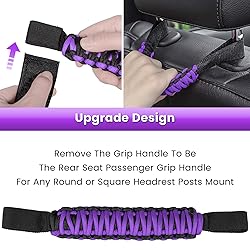 4 x Roll Bar Grab Handles Grip Handle for Jeep