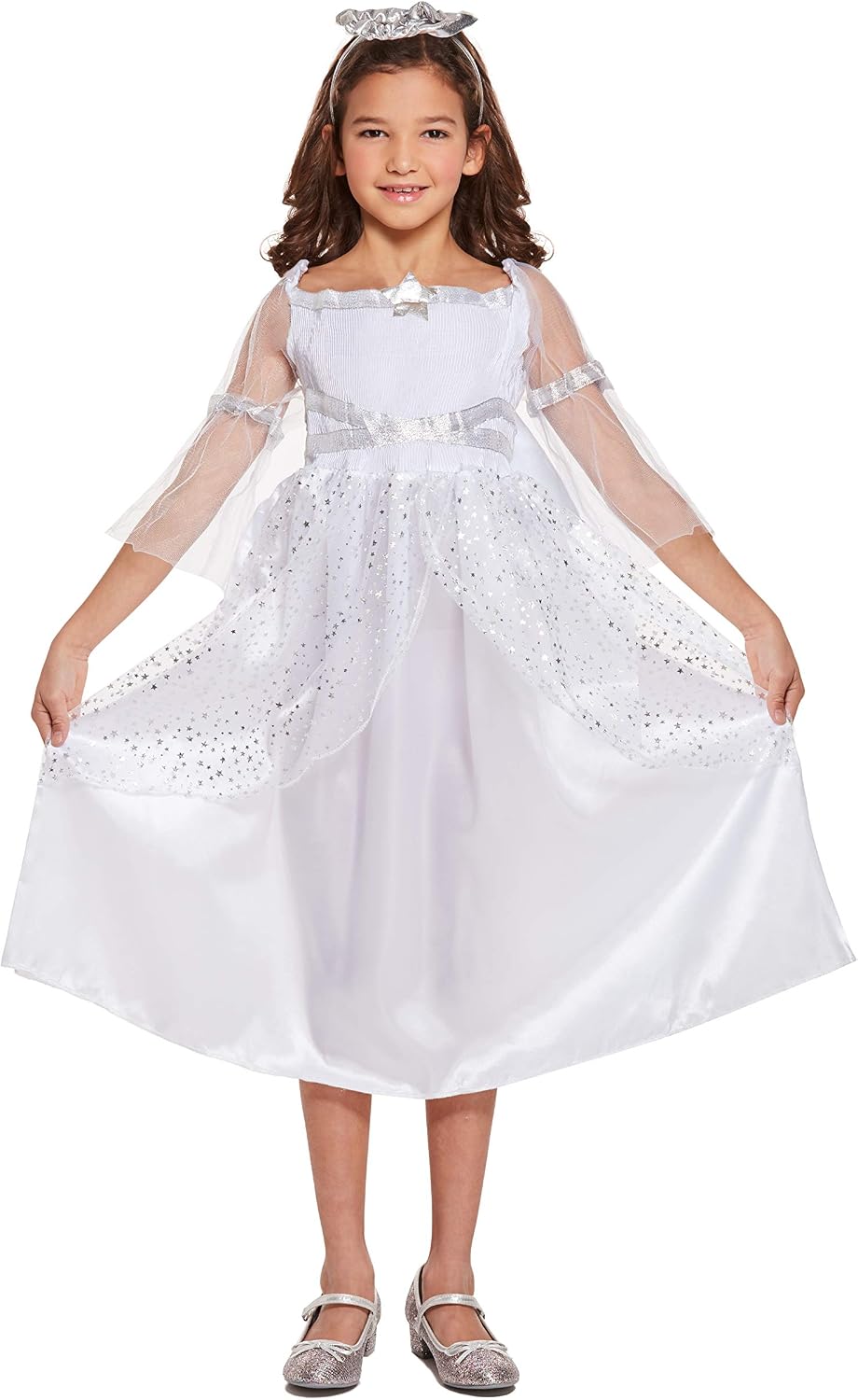 Girls Angel Costume Christmas Nativity 