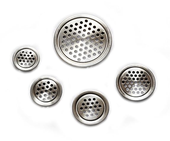 Mister LONG 6X 35mm Edelstahl Lüftungsgitter Belüftungsgitter Terrarium Lüftung Gitter Abluftgitter Lüftungsloch Entlüftungsg