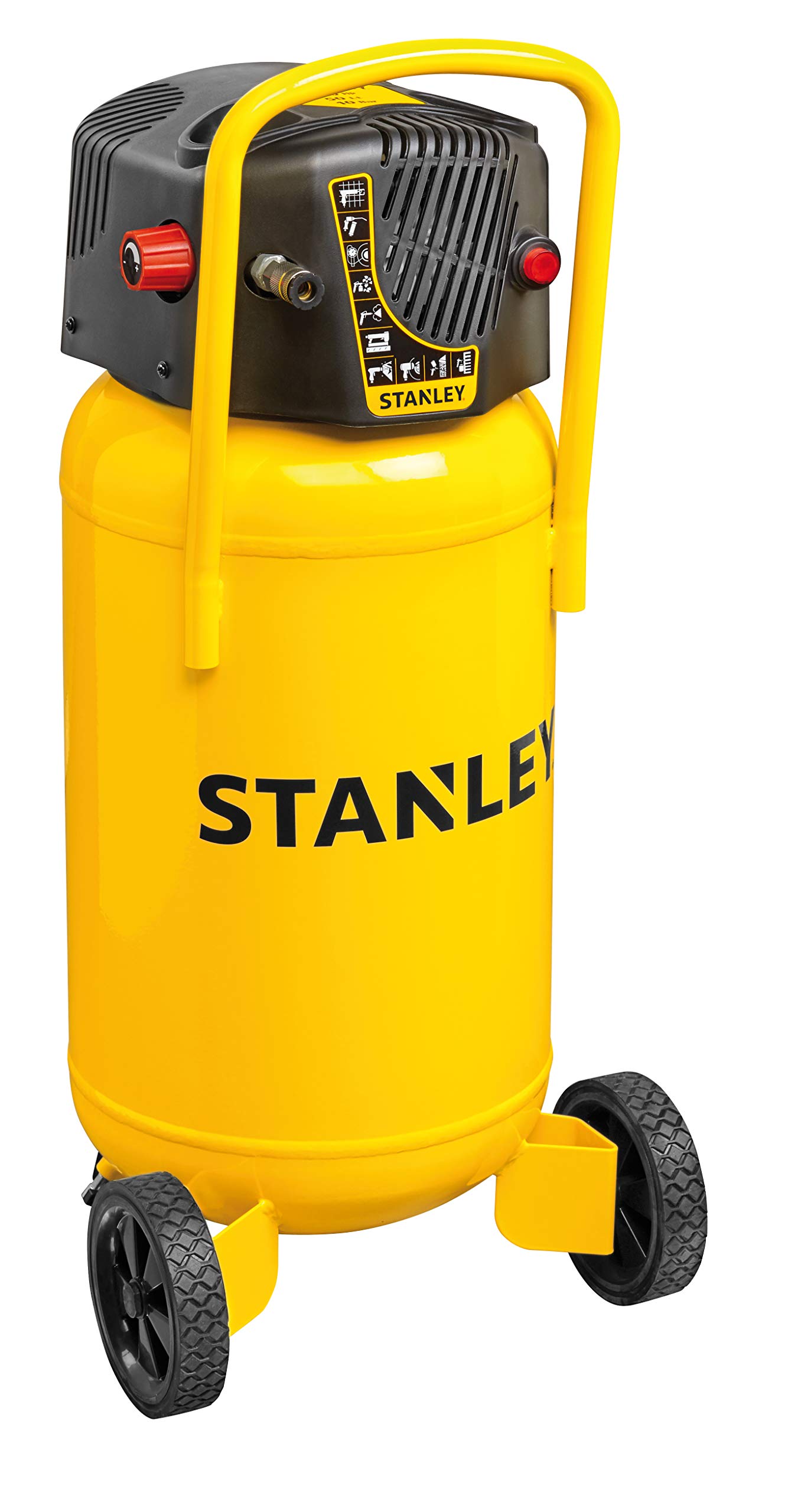 Stanley D230/10/50 V Compressor, Yellow, 50 L