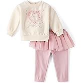 The Children's Place baby-girls And Newborn Long Sleeve Sweater and Pants, 2 Piece Playwear Set