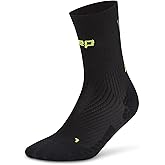CEP Core Run Ultralight Mid Cut Crew Running Socks – Compression Fit, Blister-Free Design for Performance in Men and Women