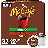 McCafe Keurig Single Serve K-Cup Pods, Premium Roast Decaf, 32 Count