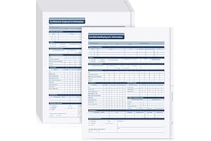 Faccito 35 Pcs Confidential Employee Record Folder Bulk Employee File Folders 9.5 x 11.5'' Payroll Record Book Personnel File Organizer for Manager Company Office Supplies Hr Staff Management