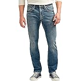 Silver Jeans Co. Mens Konrad Slim Fit Slim Leg Luxe Heritage Jeans