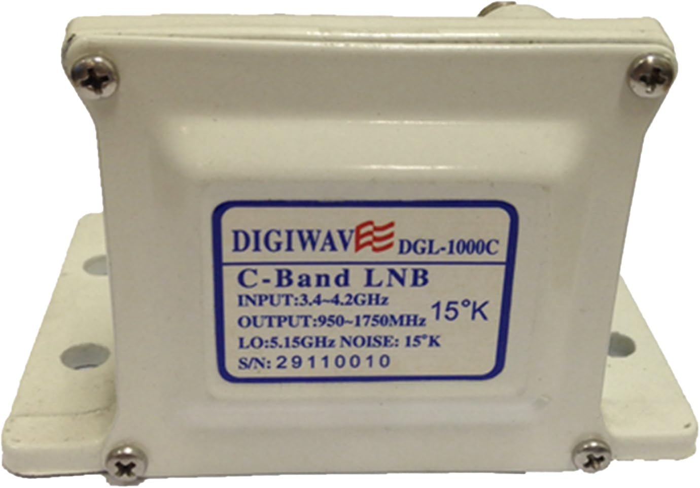 Homevision Technology DGL1000C C Band Single LNBF, Gray