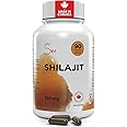 Live 5AM Pure Shilajit Supplement 500mg | 90 Vegan Capsules - 50% Fulvic Acid - Sourced from Himalayan Mountains - High Poten
