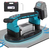 Tile Vibration Tool for Makita 18V, Tile Vibrator with 300mm Suction Cup | 551lbs/250kg Handheld Automatic Tile Suction Cup Vibrating Tool 6 Speeds 24000RPM for Tile Installation Leveling (No Battery)