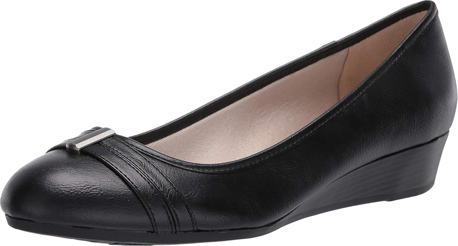 LifeStride Women's, Frances Low Heel Wedge Pumps Shoes