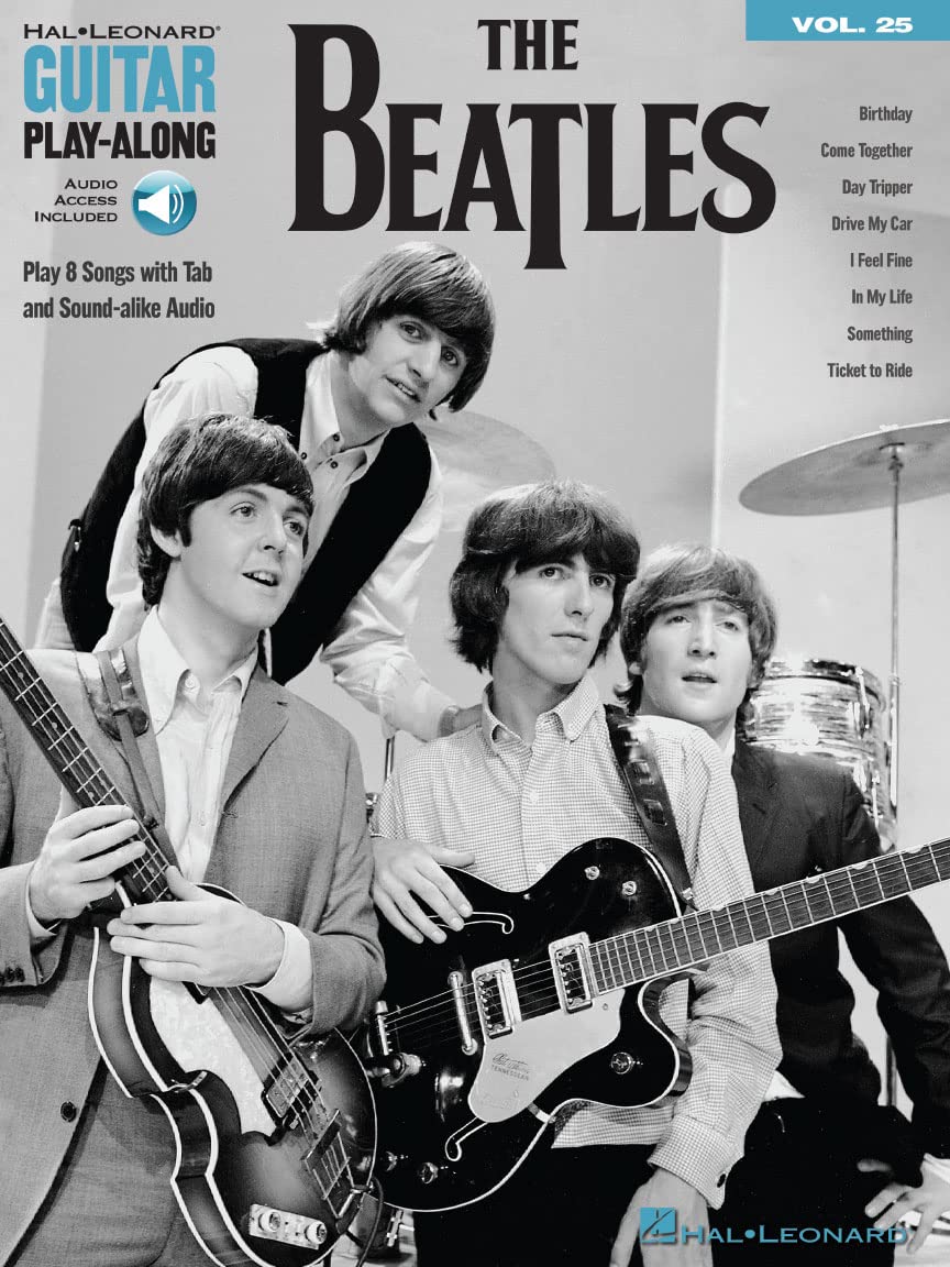 Guitar Play Along: The Beatles (Book/Online Audio) (Hal Leonard Guitar Play-Along) (Includes Online Access Code)