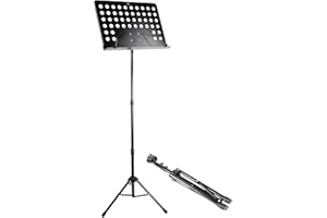 RockJam Adjustable Portable Sheet Music Stand