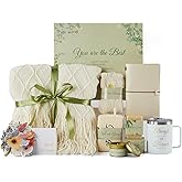 EVERMOW Self Care Gifts for Women, Birthday Gifts Get Well Soon Gifts for Women Care Package, Sympathy Gift Baskets Spa Gifts Thinking of You Inspirational for Mom Wife Friend Grandma