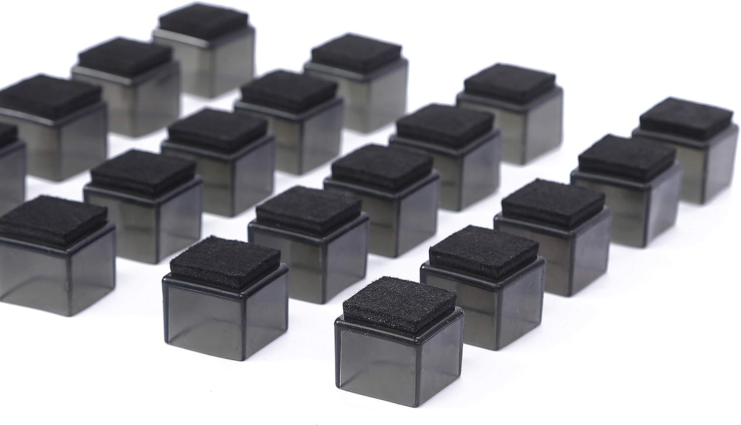 Furnigear Chair Leg Floor Protectors, Felt Furniture Pads Silicone