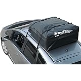 RoofBag Waterproof Carrier - Made in USA - Works on ALL Vehicles: For Cars With Side Rails, Cross Bars or No Rack –Explorer Soft Car Top Cargo Carrier