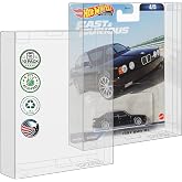 MALKO 10 Pack Display Cases Compatible with Hot Wheels Premium Carded Cars