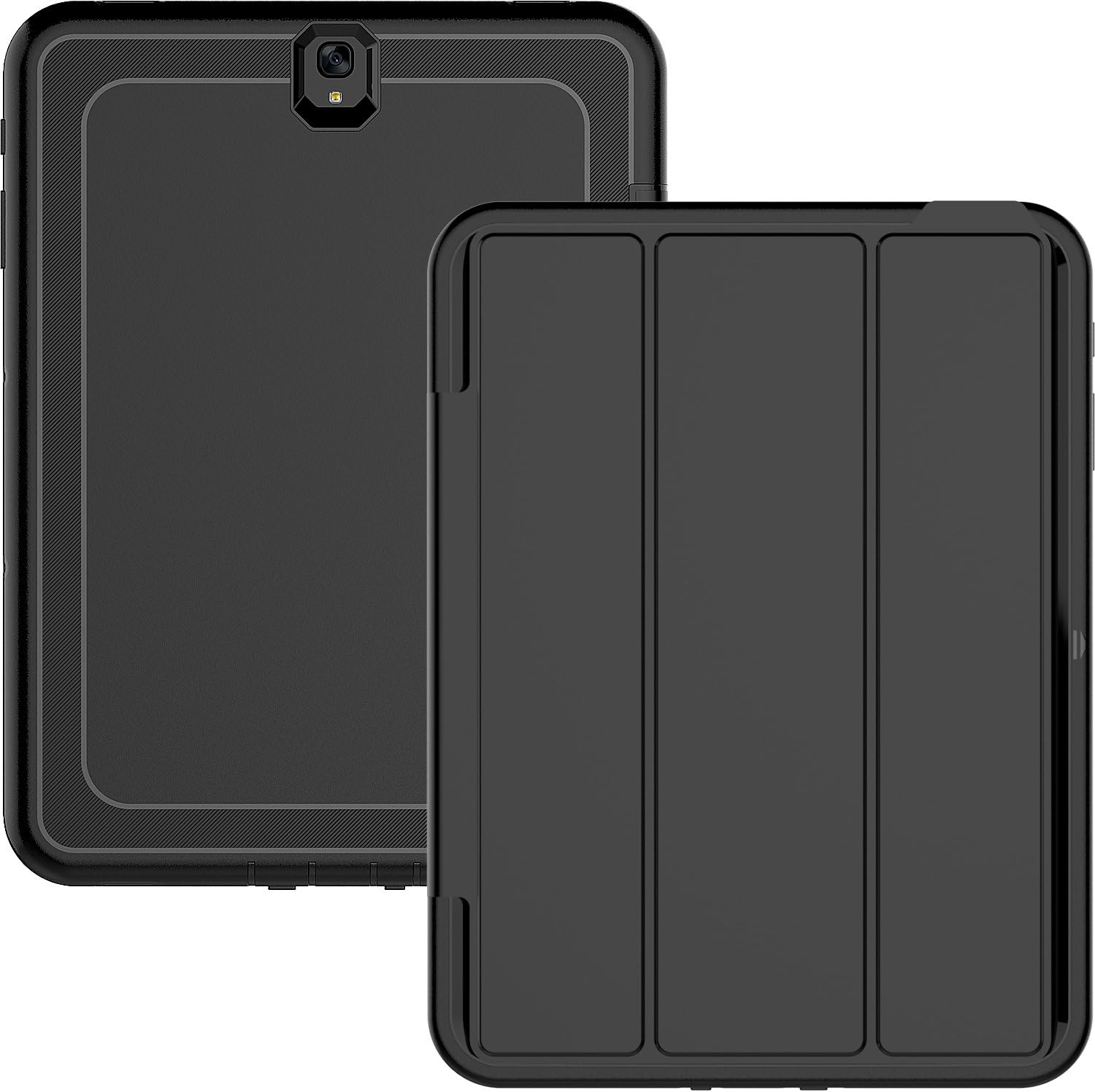 Galaxy Tab S3 9.7 Case, Jessica Ultra Slim Lightweight Smart-shell Stand Cover with Auto Sleep/Wake Function,Non Slip Surface,Hard Back Cover for Samsung Galaxy Tab S3 Tablet (9.7 Inch,SM-T820 T825)