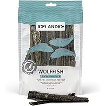Amazon.com: Icelandic+ Stick Chew Pieces: Wolffish - 3oz Bag