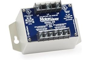 URI Symcom MotorSaver 3-Phase Voltage Monitor, Model 250A, 190-480V, DPDT Contacts