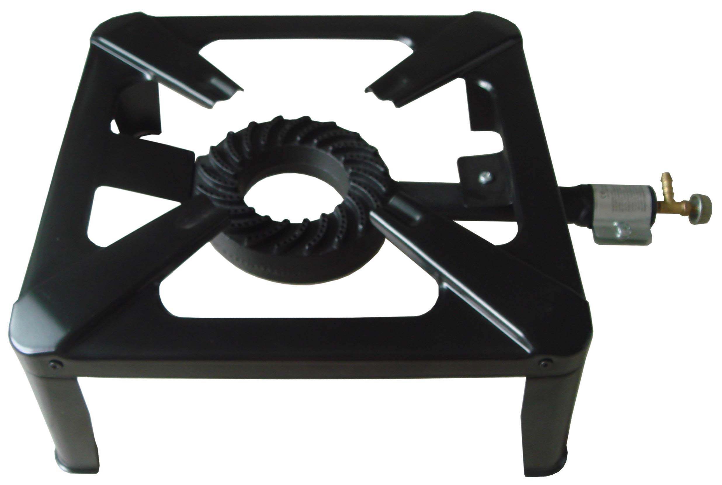 Riegolux 999282 Square Gas Stove with Fixed Legs
