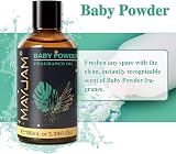 MAYJAM Fragrance Oil 100ML Baby Powder Aromatherapy Diffuser Oil with Glass view 4