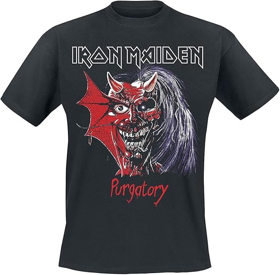 Iron Maiden Killers Purgatory Uomo TShirt Nero Regular Amazon.it