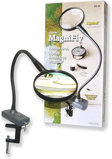 fly tying magnifier
