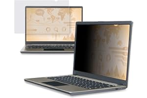 3M Laptop Screen Privacy Filter for 12.1 inch Monitors - Black - Widescreen 16:10 - PF121W1B