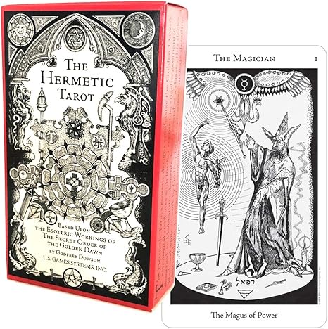 Amazon タロットカード 78枚 タロット占い ヘルメティック タロット The Hermetic Tarot 日本語解説書付き 正規品 カードゲーム トランプ おもちゃ