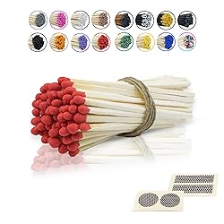 4" Inch Long Wooden Refill Matchsticks with Strike