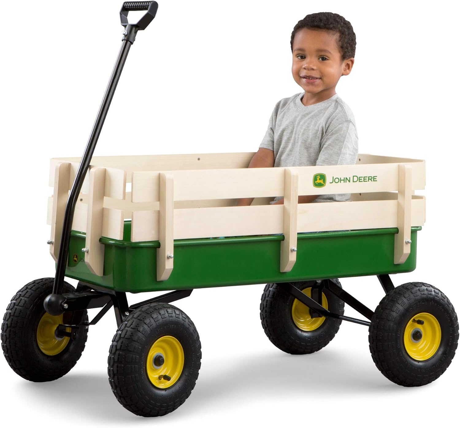 john deere metal wagon