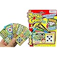 JA-RU Jokes & Gags Fake Lottery Tickets (1 Pack, 5 Tickets Total) Realistic Scratch Off Cards. Funny Joke, Gag, Office Pranks. April Fools Novelty Toys. 1381-1C